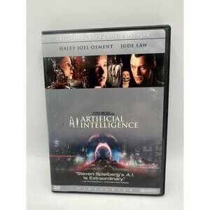 AI Artificial Intelligence 2001 PG-13 2-Disc Special ED DVD Haley Joel Osment